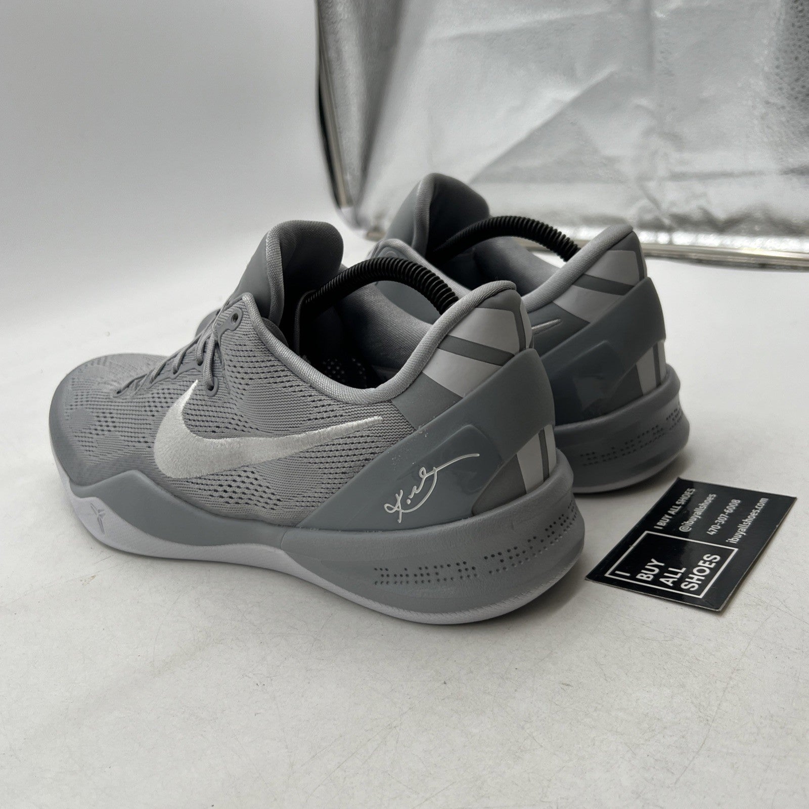 Size 11.5 - Nike Kobe 8 VIII Protro Wolf Grey Mens (HF9550-002)