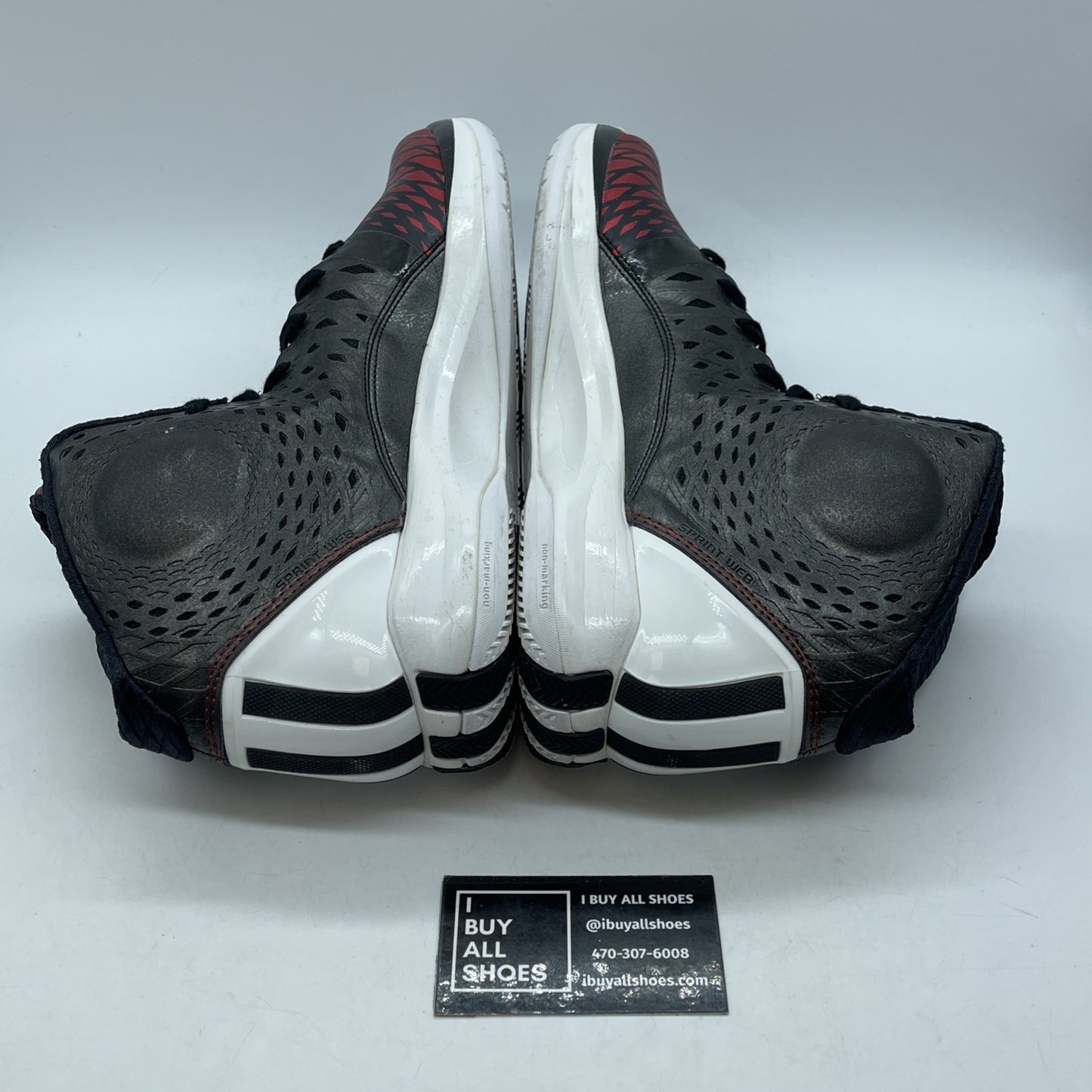 Size 13 - adidas D Rose 3.5 Black Light Scarlet Black Red Leather (G59651)