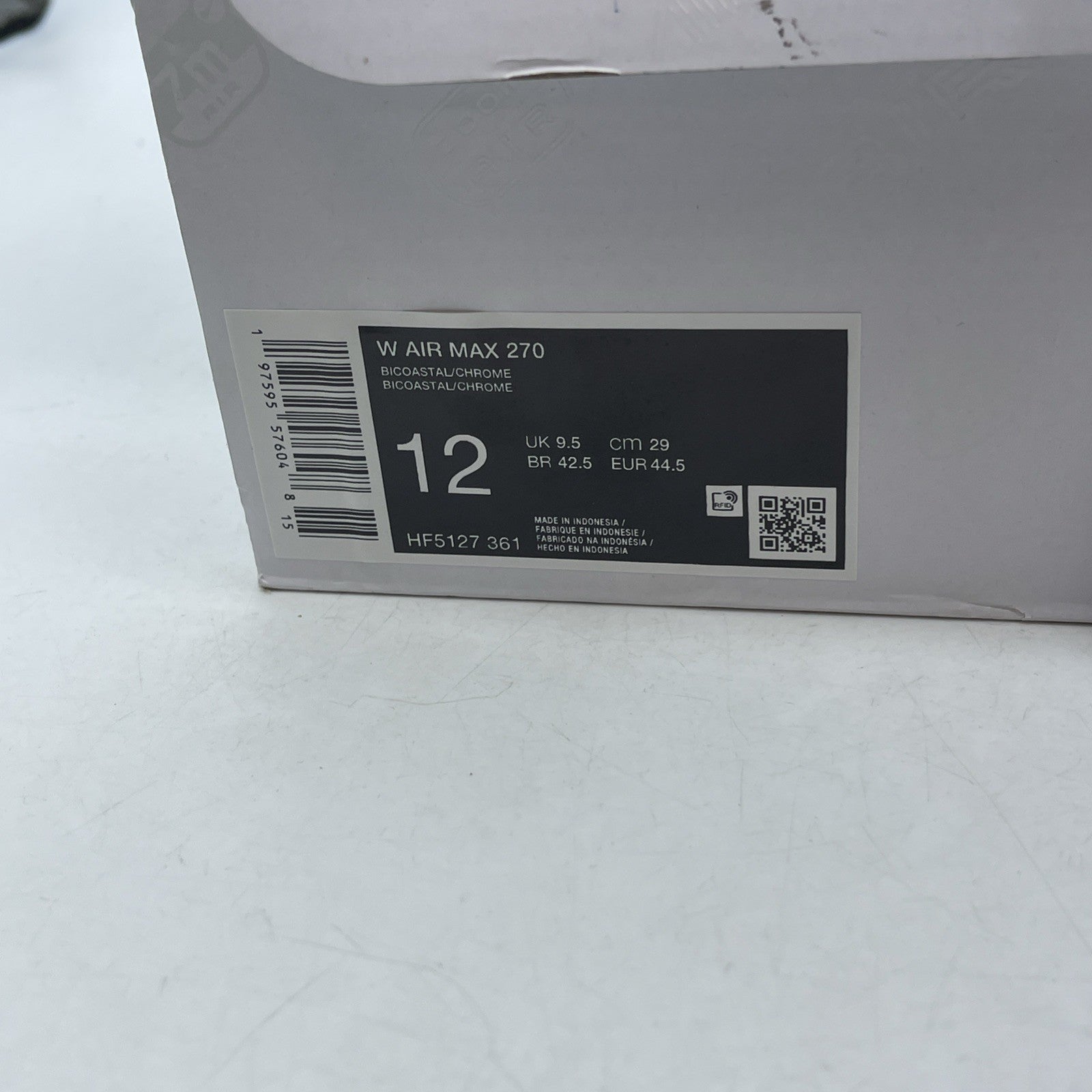 Size 12W - Nike Air Max 270 Bicoastal (HF5127-361)