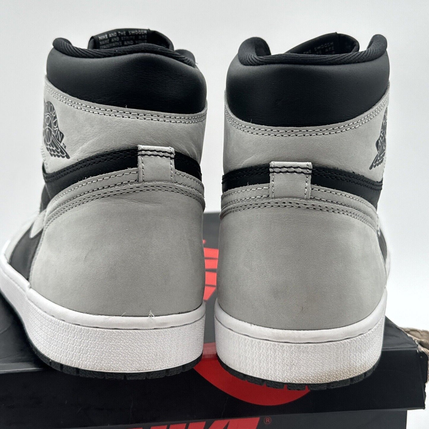 Size 14 - Jordan 1 Retro OG High Shadow 2.0 Grey Suede Black Leathers OG Box