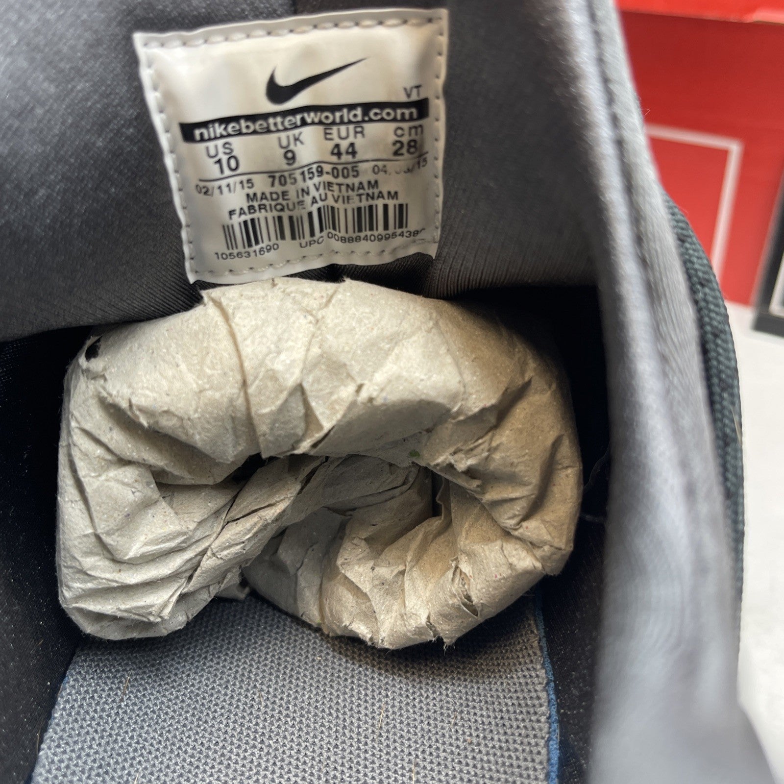 Size 10 - Nike Huarache NM Dark Grey (705159-005)