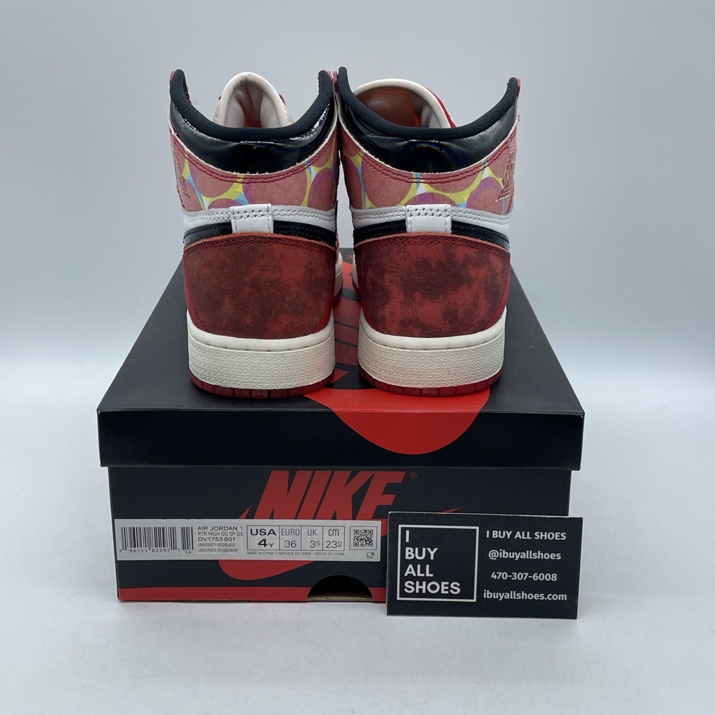 Size 4Y - Jordan 1 Retro OG x Marvel High Next Chapter Suede (DV1753-601)