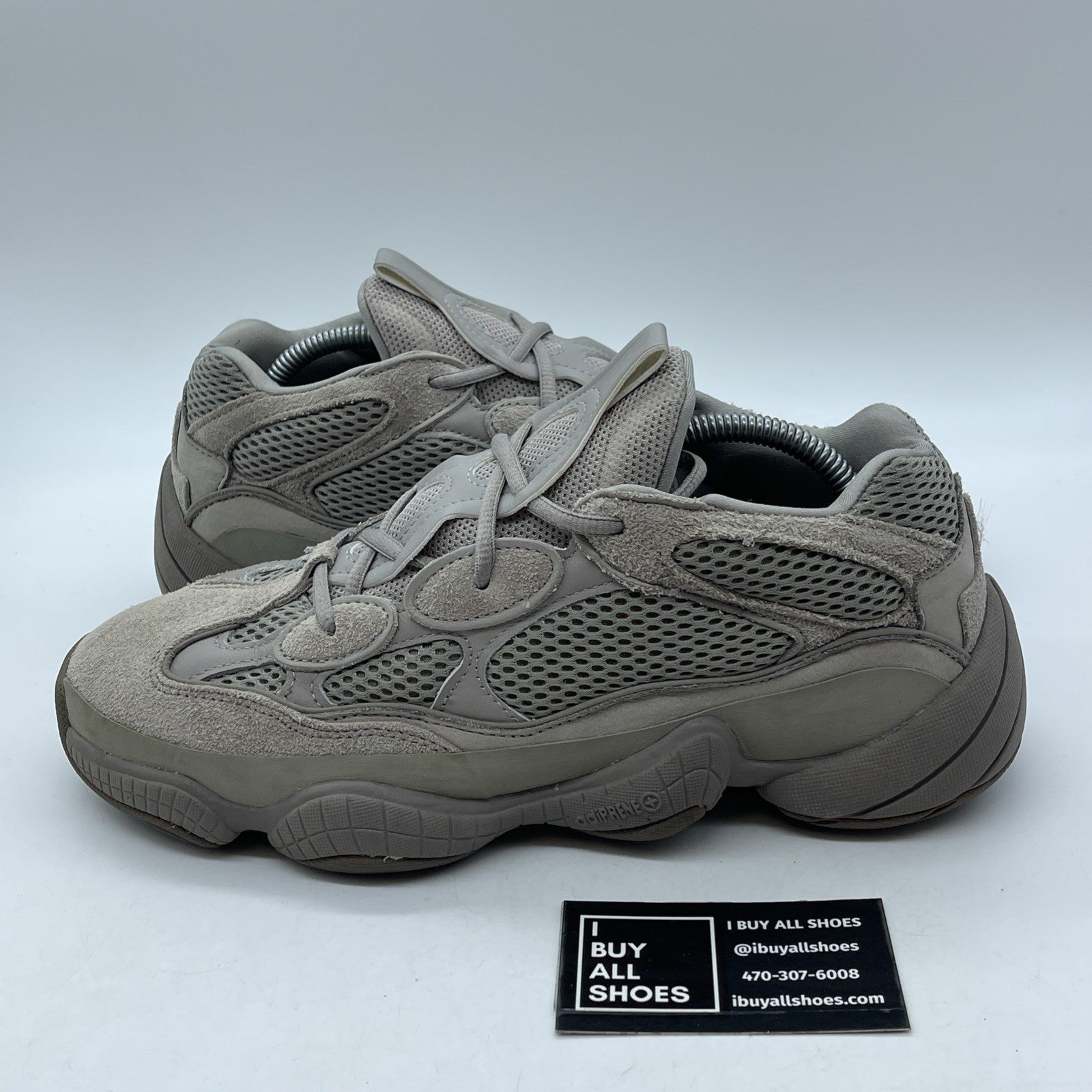 Size 10 - adidas Yeezy 500 Ash Grey Suede Leather (GX3607)