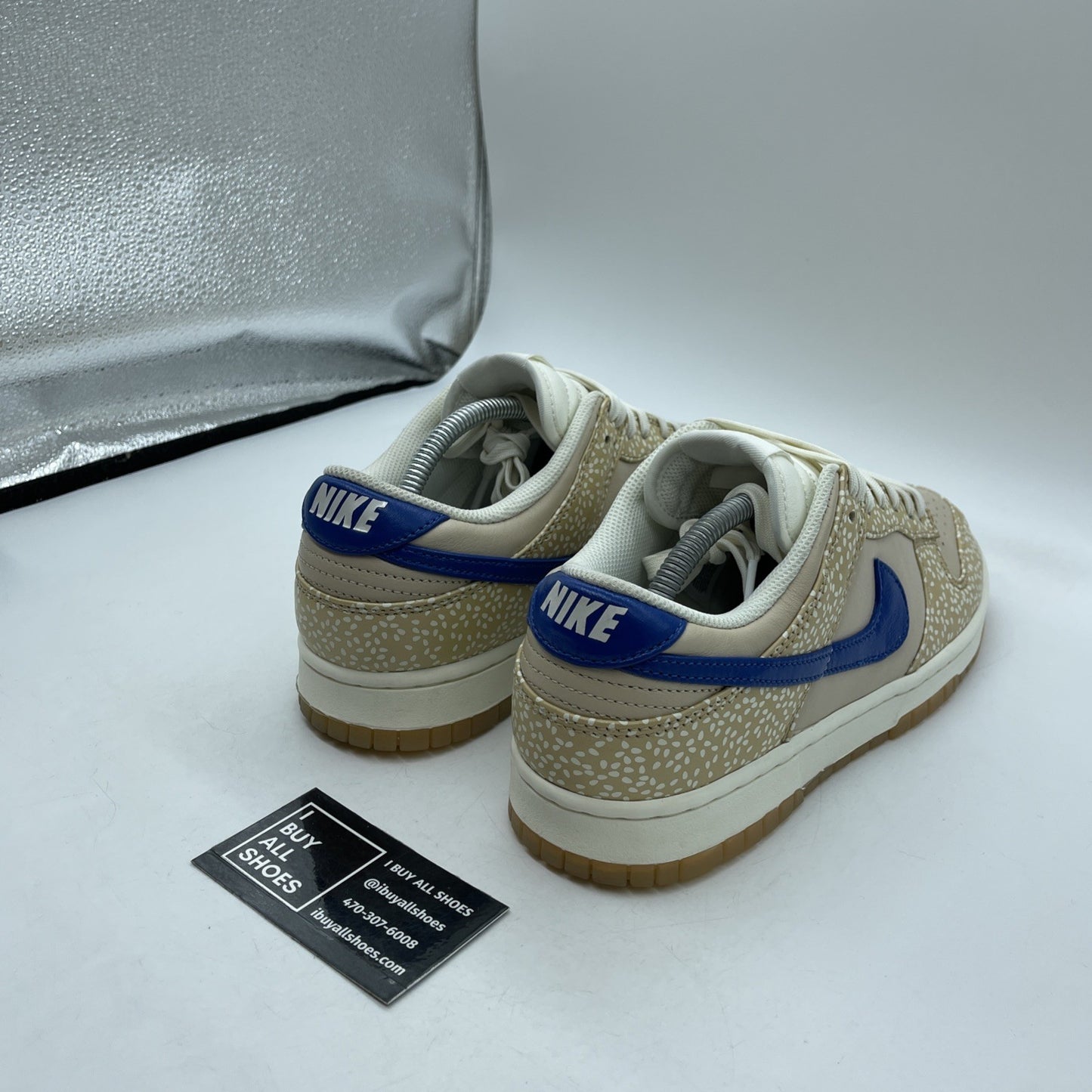 Size 9.5 - Nike Dunk Low Premium Montreal Bagel Sesame Leather (DZ4853-200)
