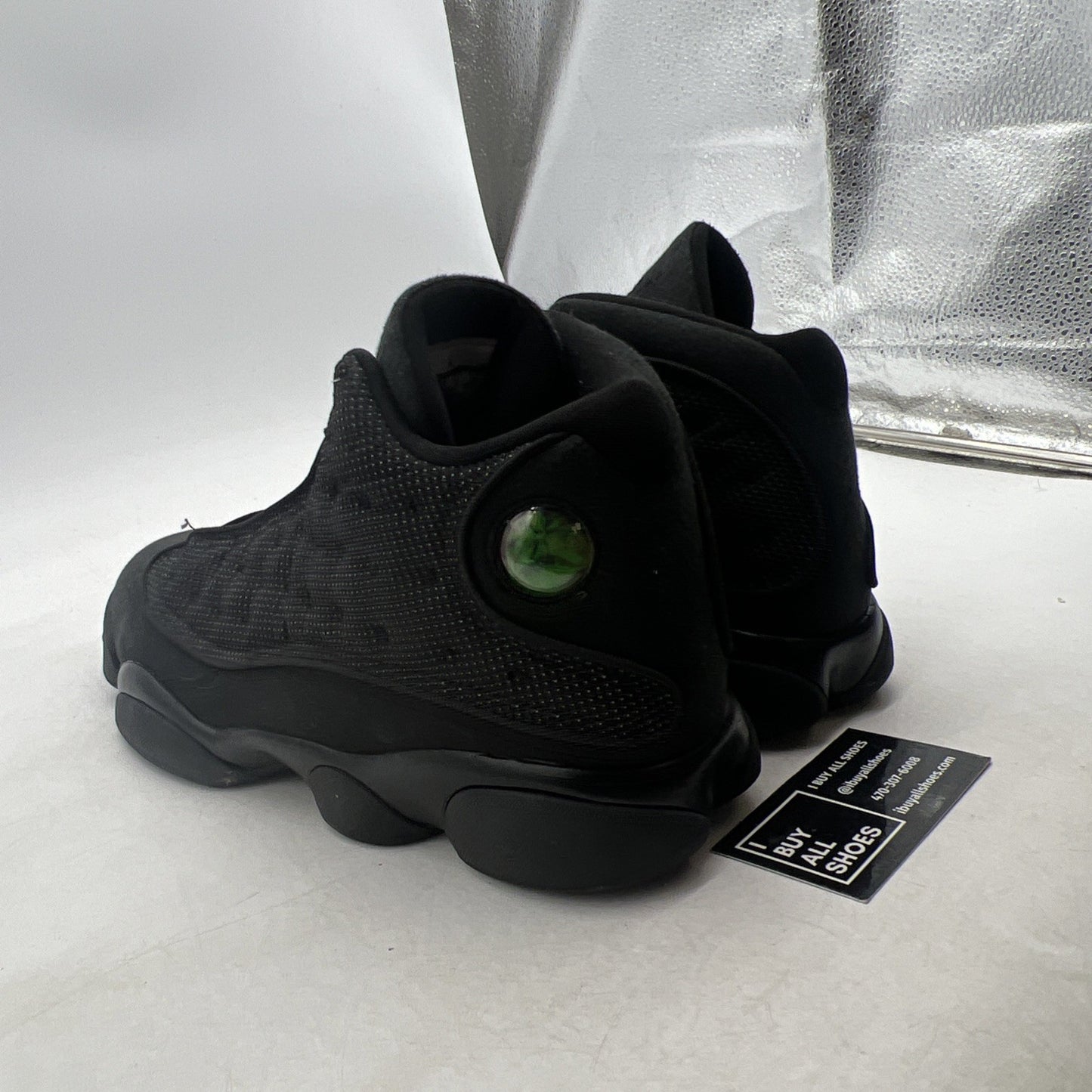 Size 12 - Air Jordan 13 Retro Black Cat (414571-011)