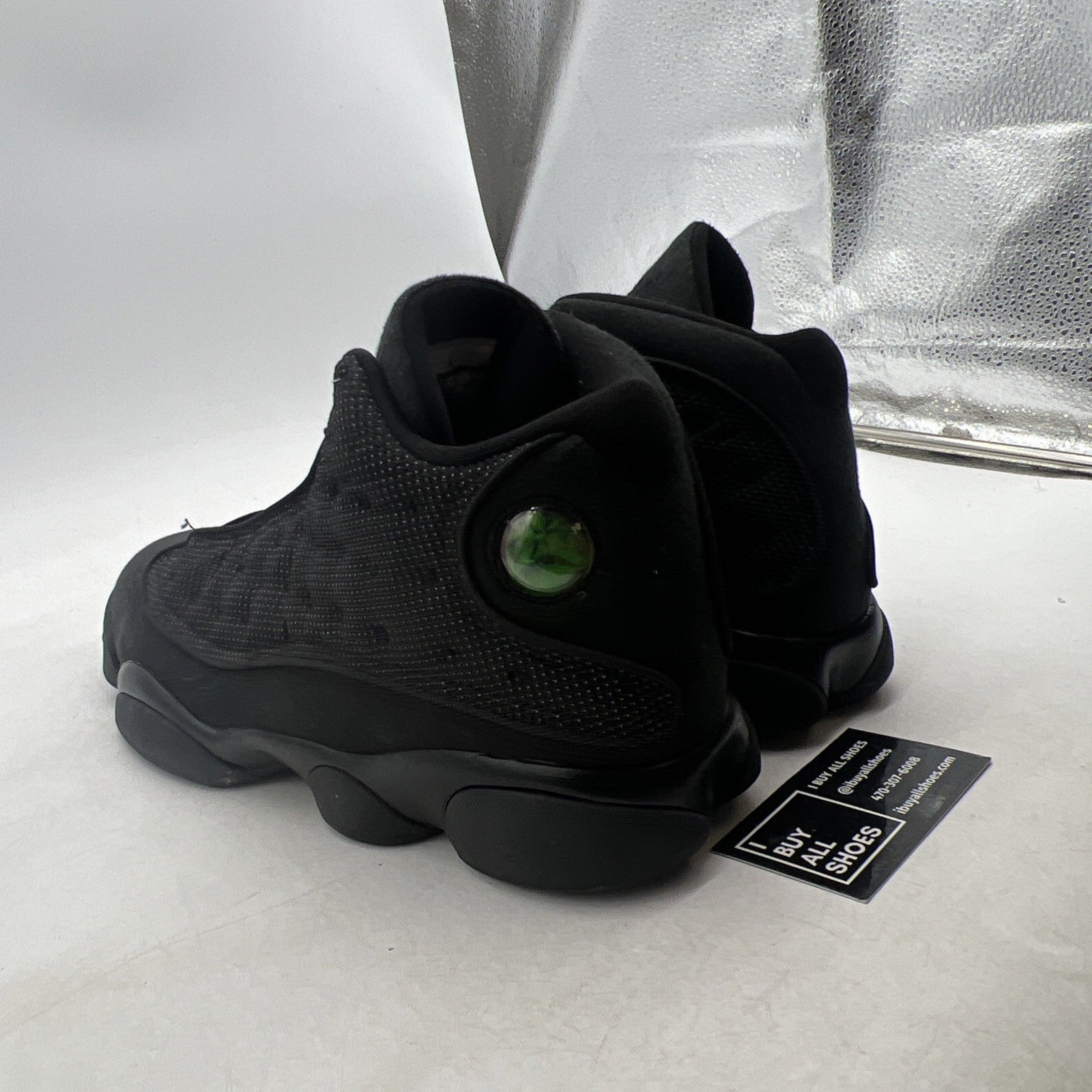 Size 12 - Air Jordan 13 Retro Black Cat (414571-011)