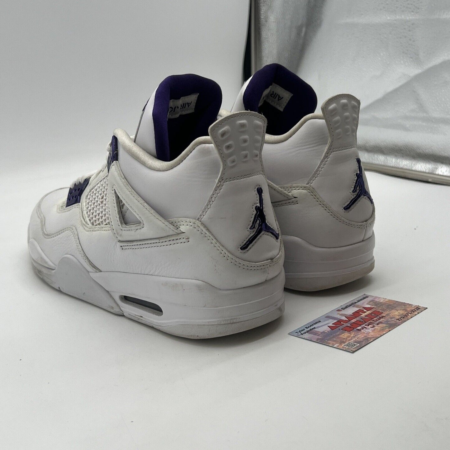 Size 11 - Air Jordan 4 Retro Mid Purple Metallic (CT8527-115)