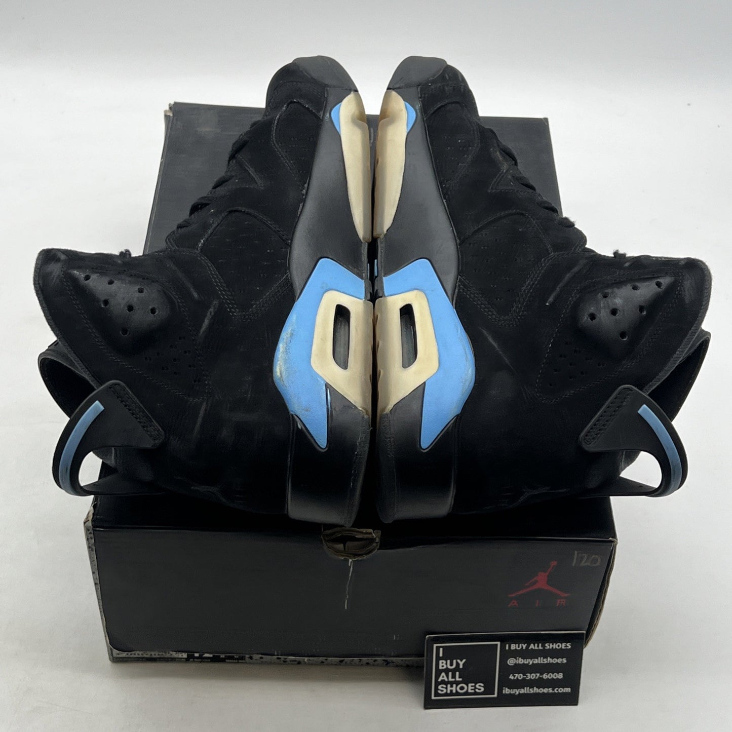 Size 12 - Air Jordan 6 Retro UNC (384664-006)