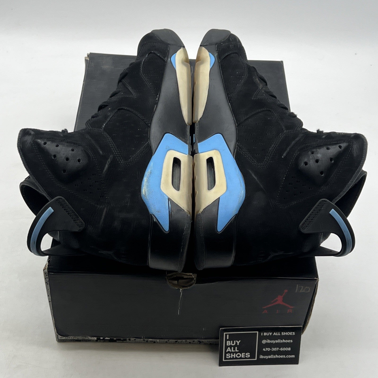Size 12 - Air Jordan 6 Retro UNC (384664-006)