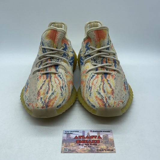 Size 9 - adidas Yeezy Boost 350 V2 Low MX Oat Blue Yellow Orange Suede (GW3773)