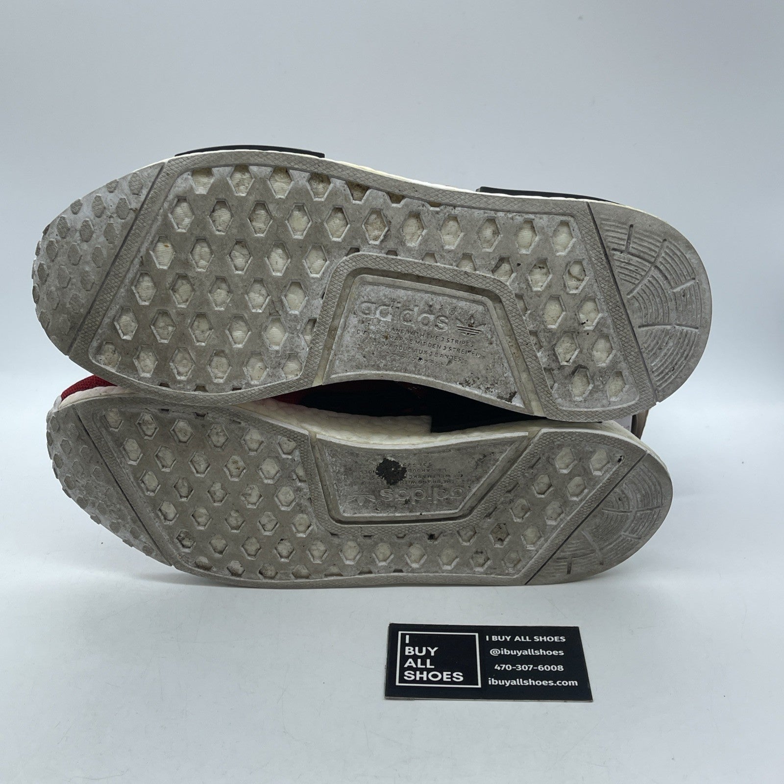 Size 9 - adidas Pharrell x NMD Human Race Red White Suede (BB0616)