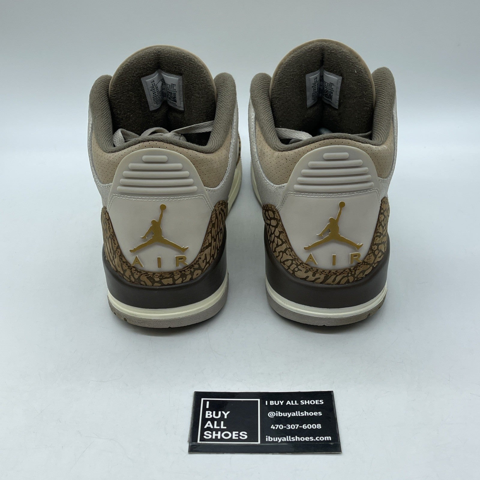 Size 12 - Jordan 3 Retro Low Palomino Brown Suede (CT8532-102)