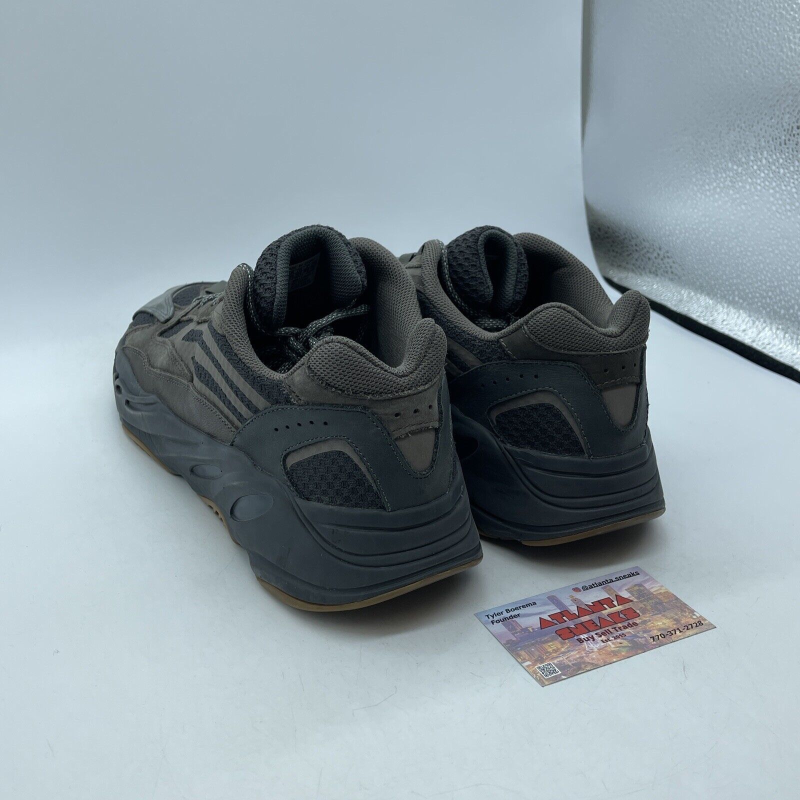 Size 12 - adidas Yeezy Boost 700 V2 Geode Brown Black Suede Leather (EG6860)