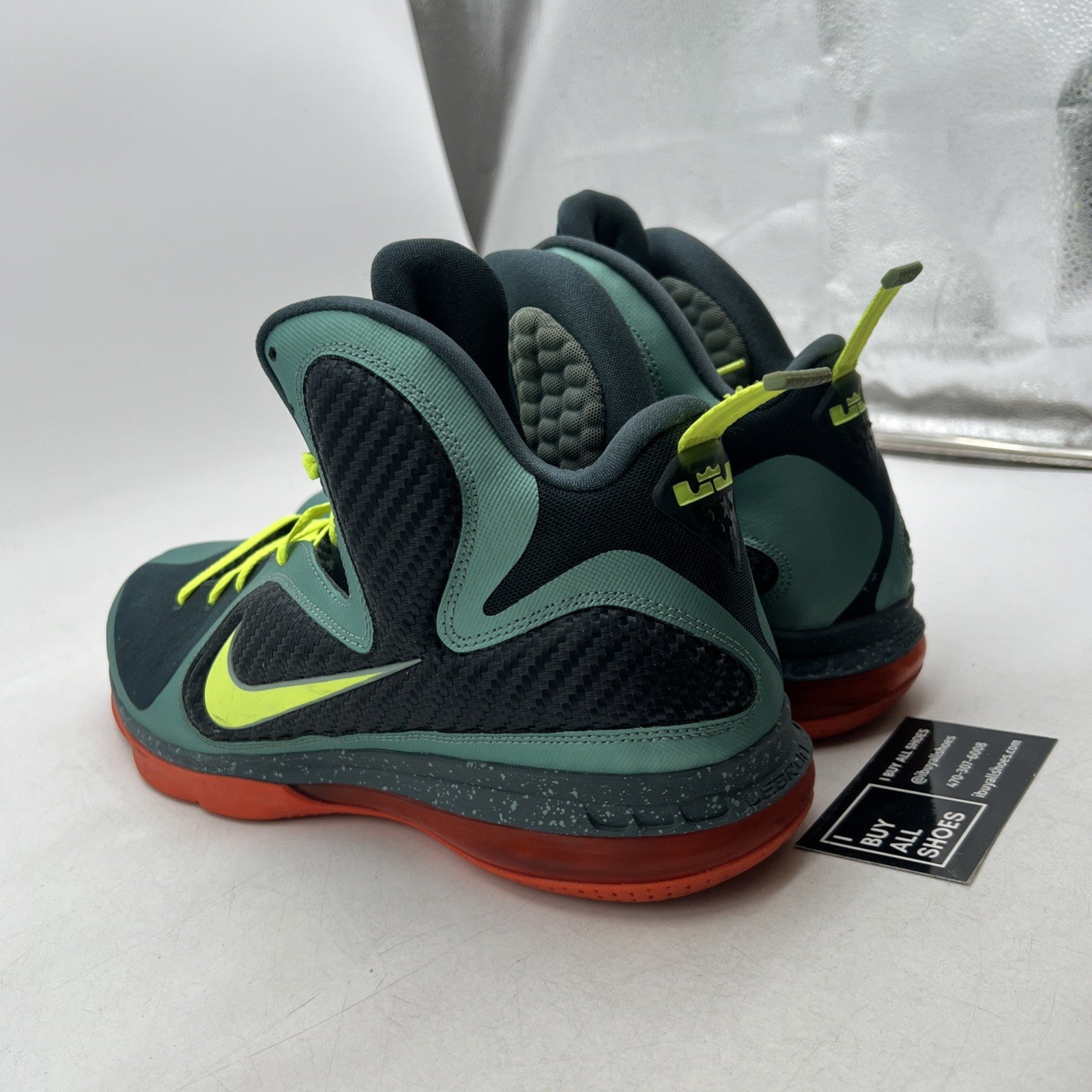Size 13 - Nike LeBron 9 Cannon - (469764-004)