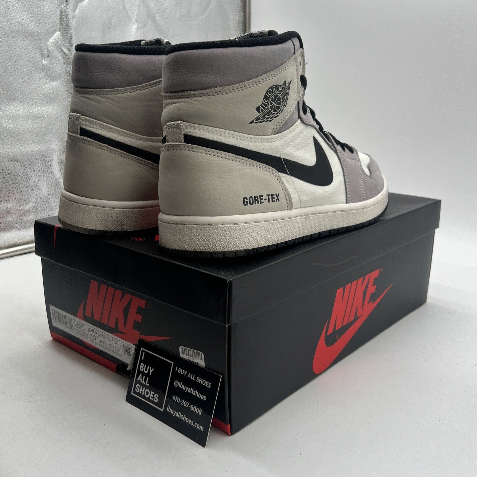 Size 10.5 - Air Jordan 1 Element GORE-TEX High Light Bone (DB2889-100)