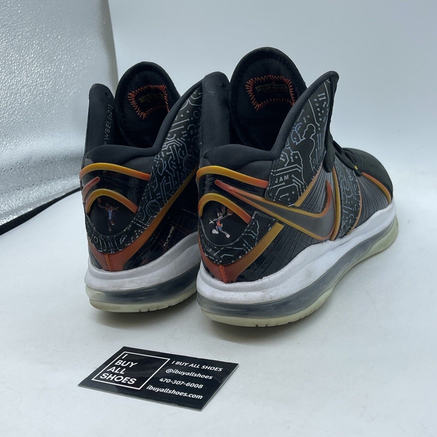 Size 8 - Nike Space Jam x LeBron 8 A New Legacy Black Suede Leather (DB1732-001)