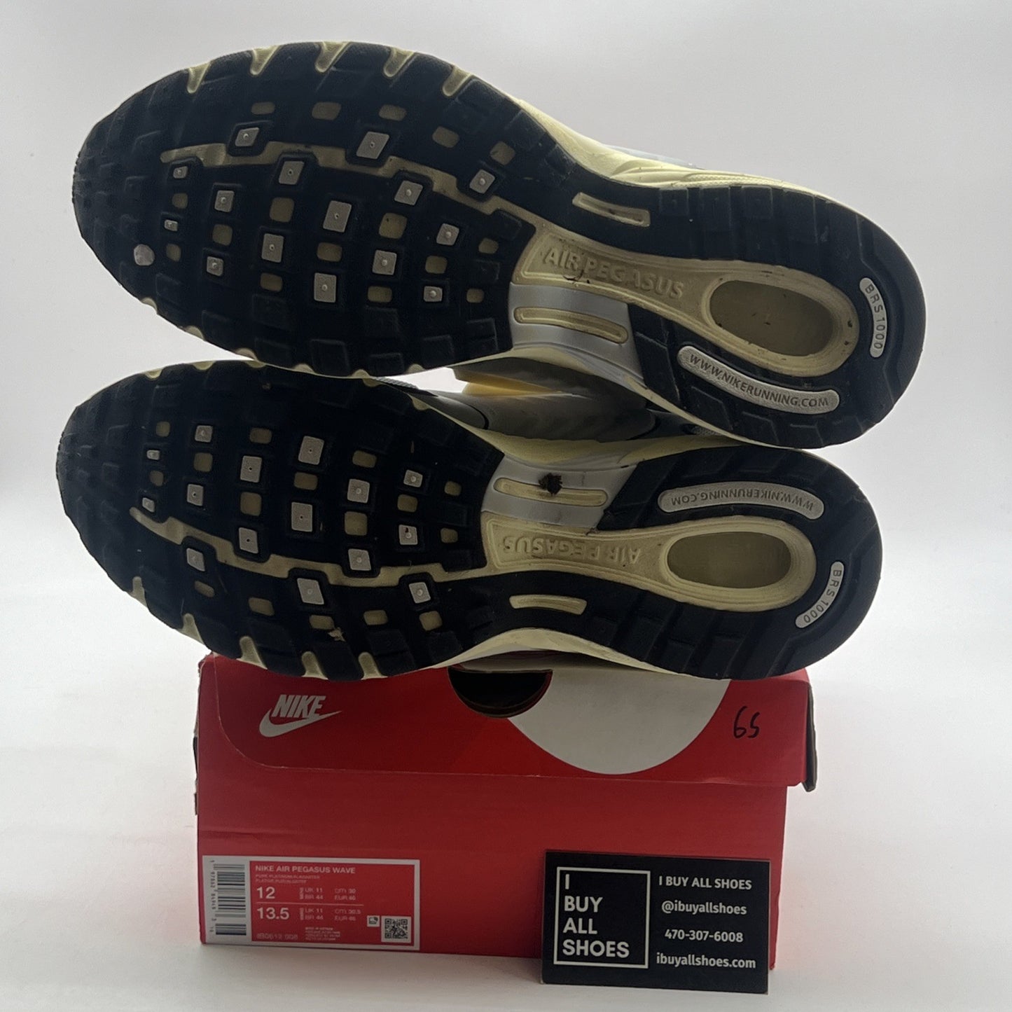 Size 12 - Nike Pegasus Wave Pure Platinum Alabaster (IB0612-008)