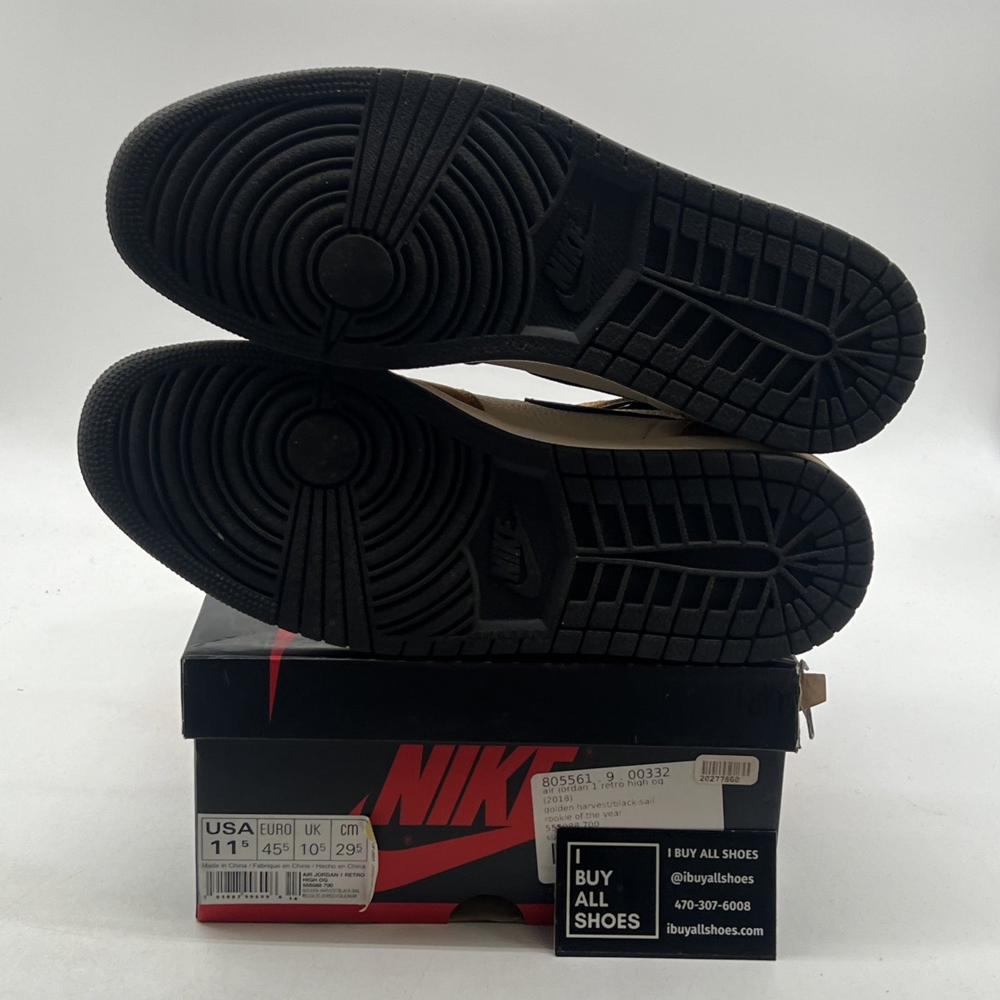 Size 11.5 - Air Jordan 1 Retro High OG Rookie of the Year 2018 (555088-700)
