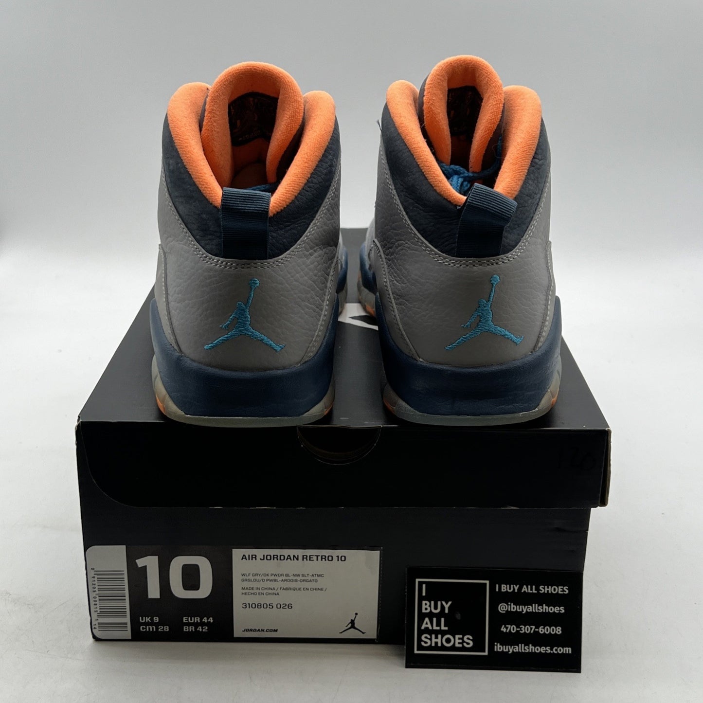 Size 10 - Air Jordan 10 Retro Bobcats (310805-026)