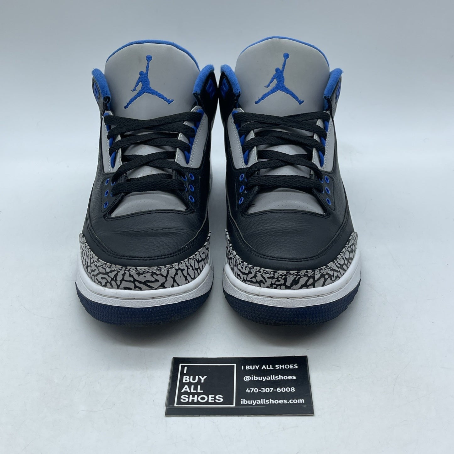 Size 9 - Air Jordan 3 Retro Sport Blue (136064-007)