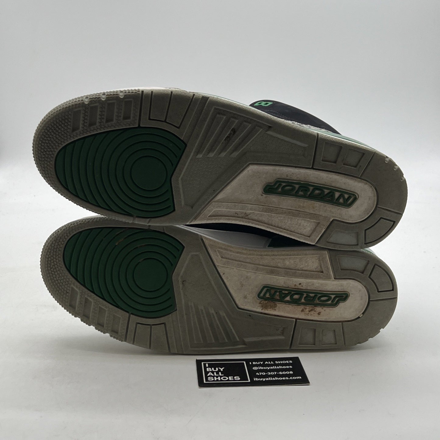 Size 11.5 - Air Jordan 3 Retro Mid Pine Green (CT8532-030)