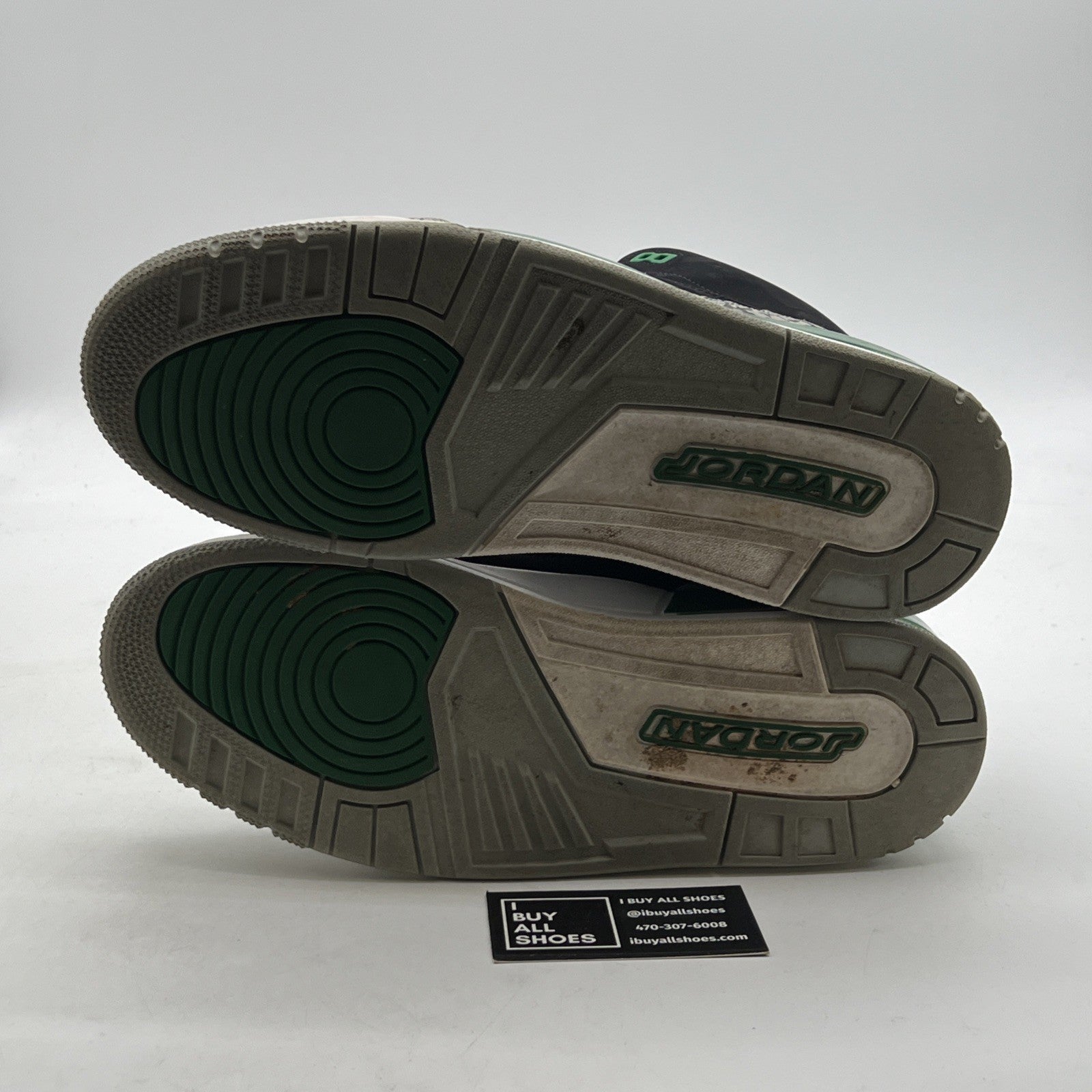 Size 11.5 - Air Jordan 3 Retro Mid Pine Green (CT8532-030)