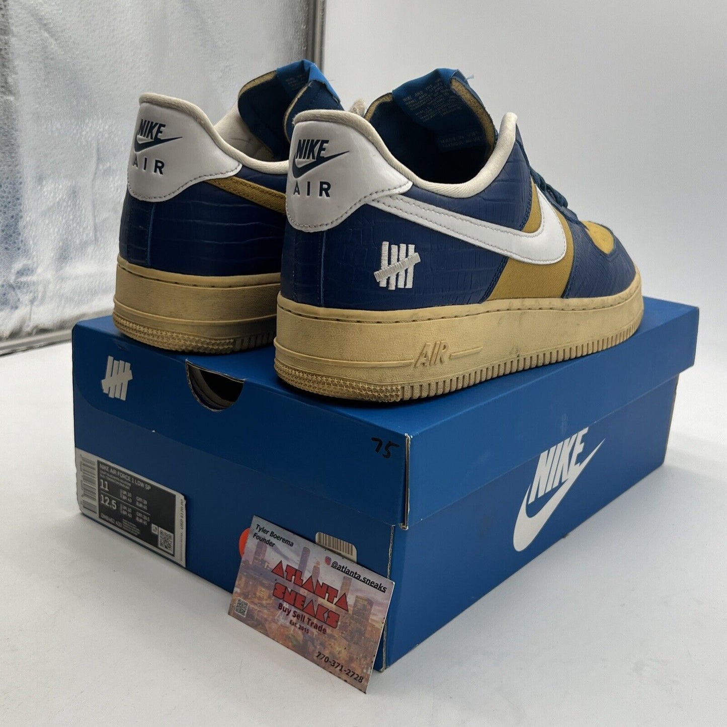 Size 11 - Nike Undefeated x Air Force 1 SP Low Dunk vs AF1 (DM8462-400)