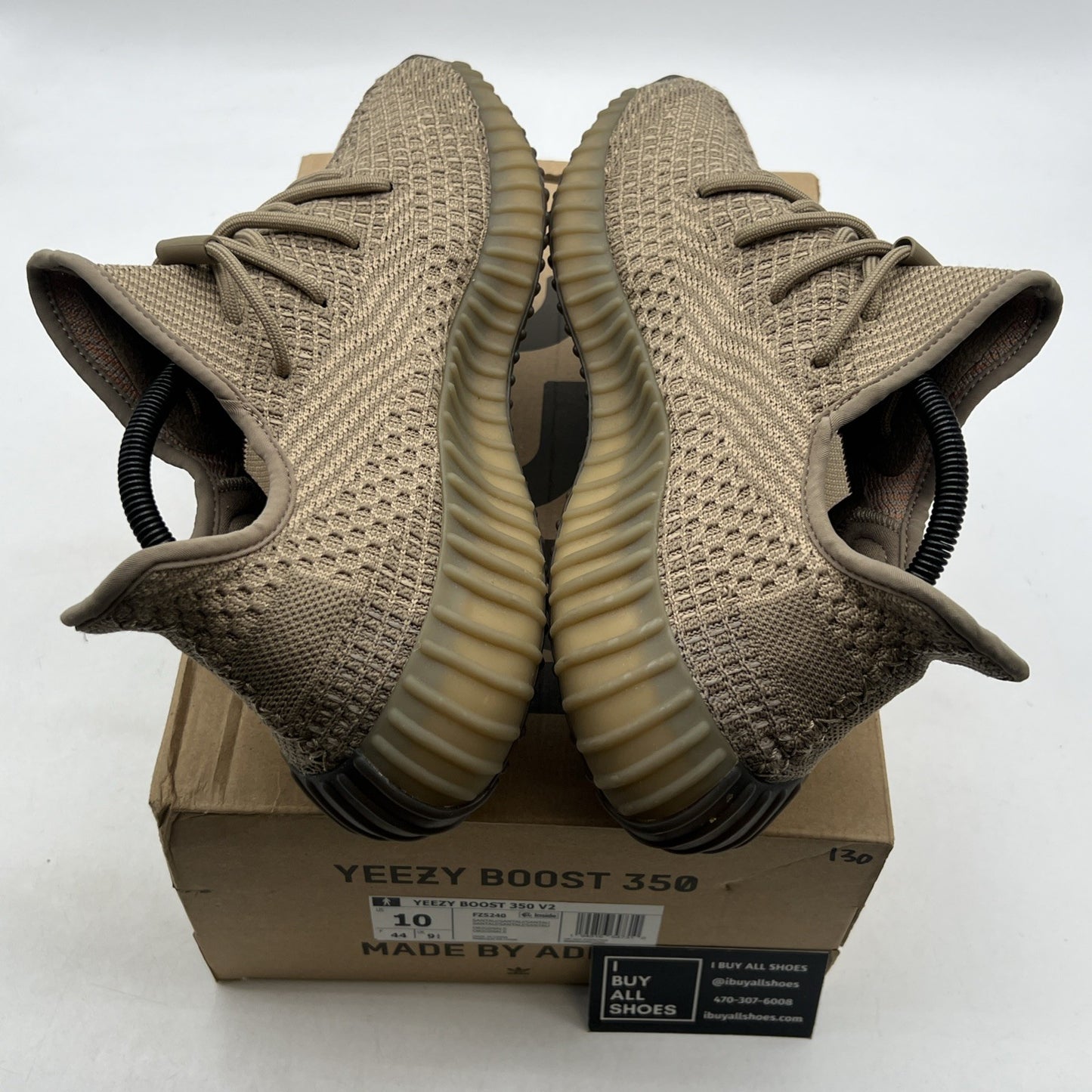 Size 10 - Yeezy Boost 350 V2 Sand Taupe (FZ5240)
