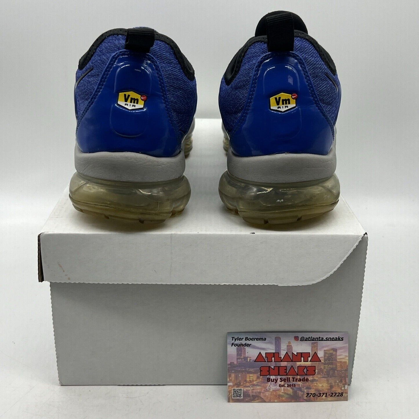 Size 10.5 - Nike Air Vapormax Plus Game Royal (924453-404)