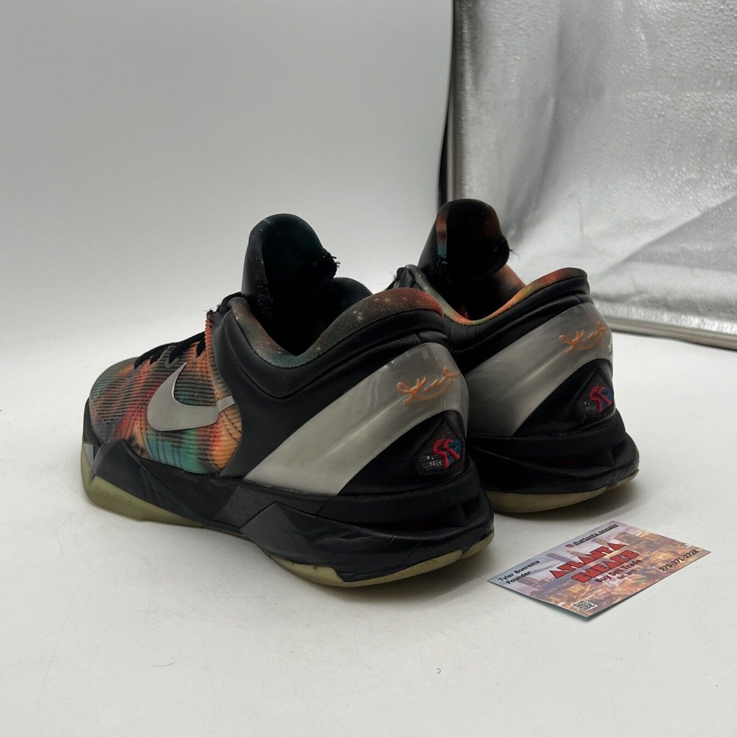 Size 11 - Nike Zoom Kobe 7 All Star - Galaxy Orange Grey Black (520810-001)
