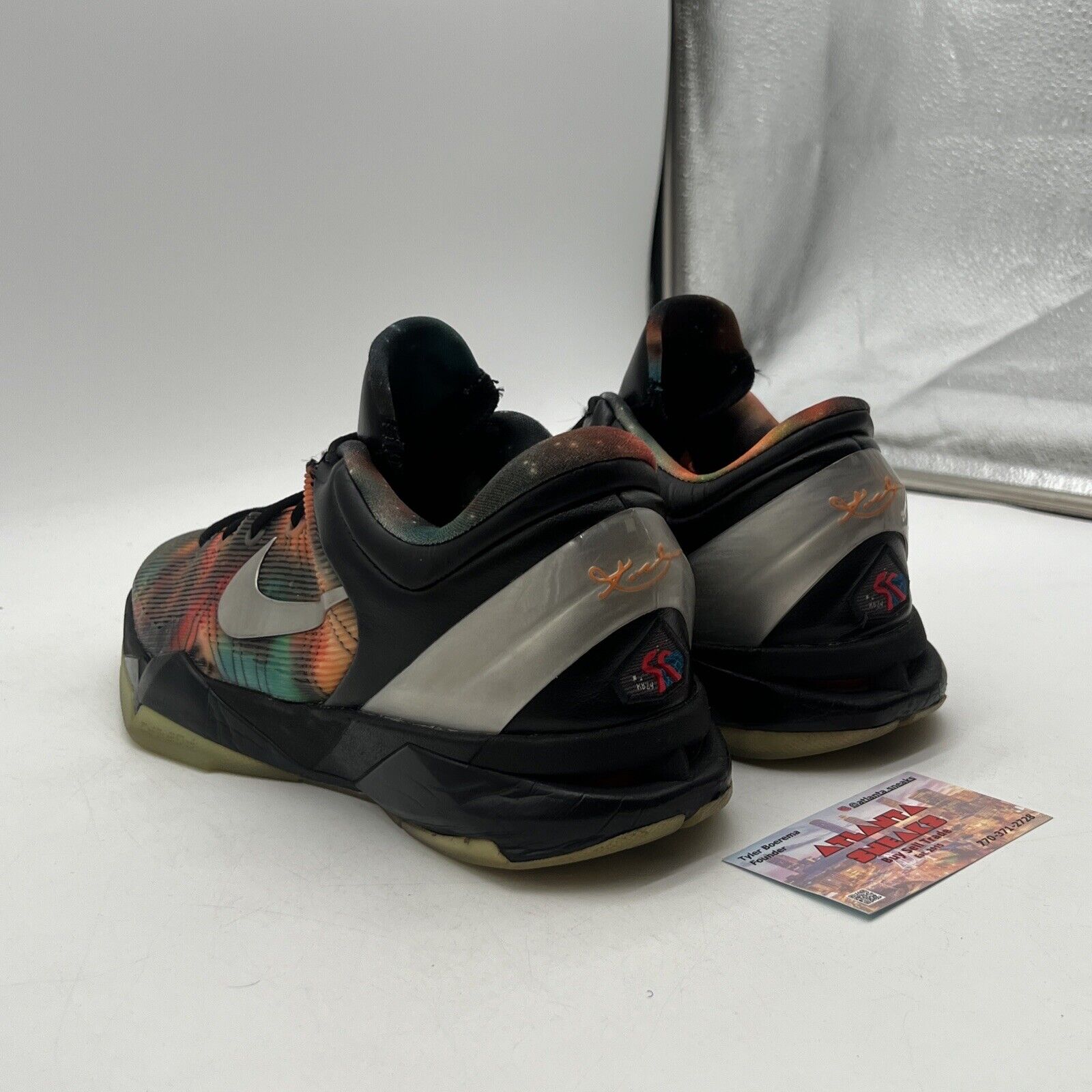 Size 11 - Nike Zoom Kobe 7 All Star - Galaxy Orange Grey Black (520810-001)