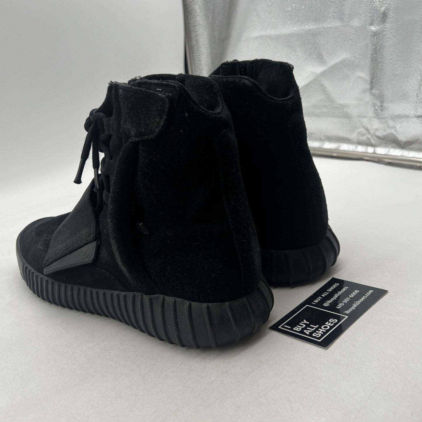 Size 10 - Adidas Yeezy Boost 750 Triple Black (BB1839)