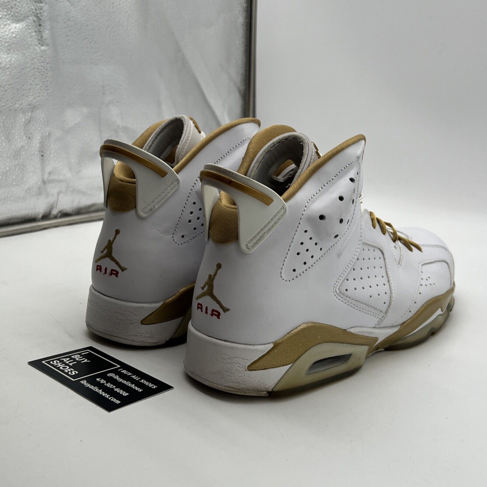 Size 11.5 - Air Jordan 6 Retro GMP (384664-135)