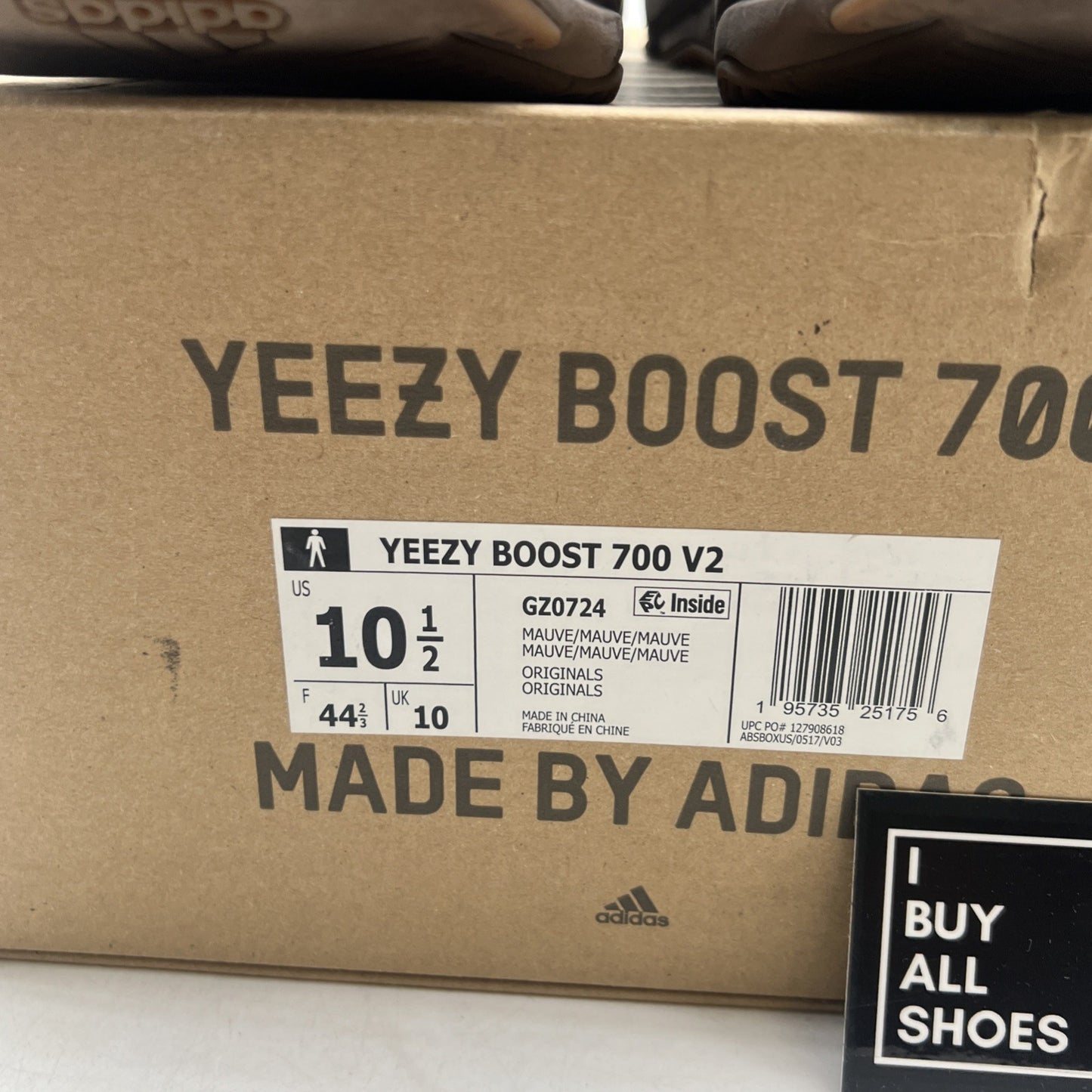 Size 10.5 - adidas Yeezy Boost 700 V2 Mauve (GZ0724)