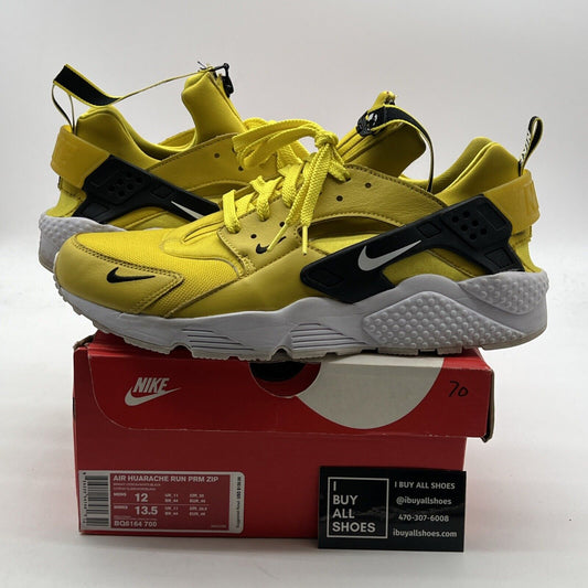 Size 12 - Nike Air Huarache Zip Bright Citron (BQ6164-700)