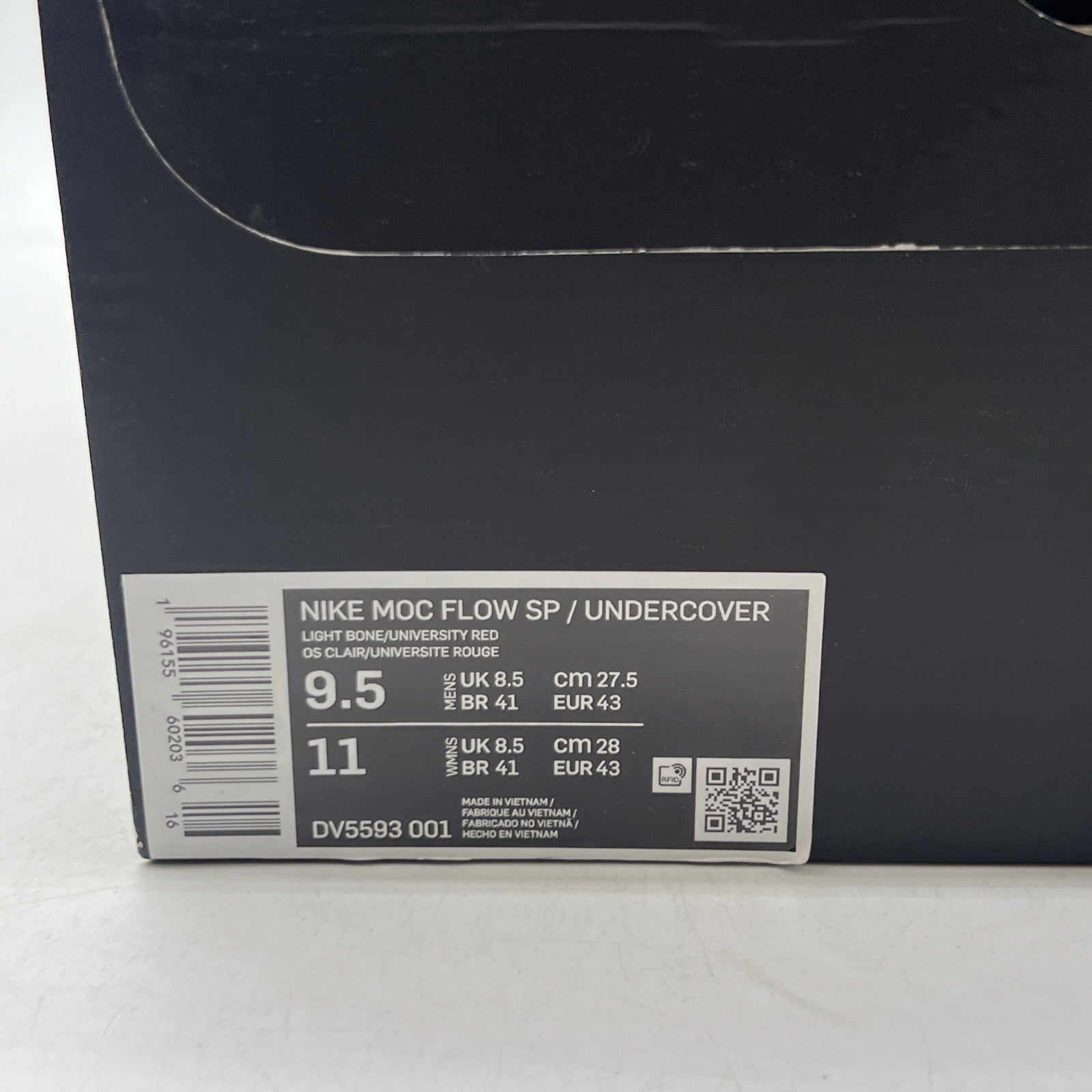 Size 9.5 - Nike Undercover x Moc Flow SP Light Bone (DV5593-001)