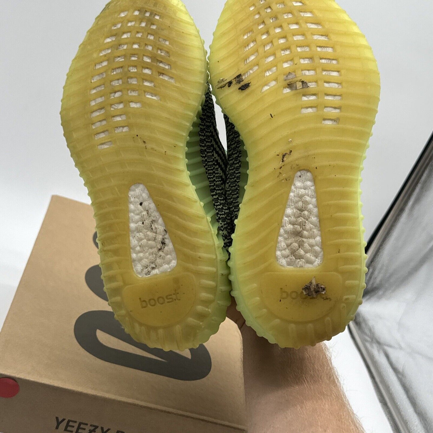 Size 6.5 - adidas Yeezy Boost 350 V2 Yeezreel Non-Reflective Green Rare Size OG