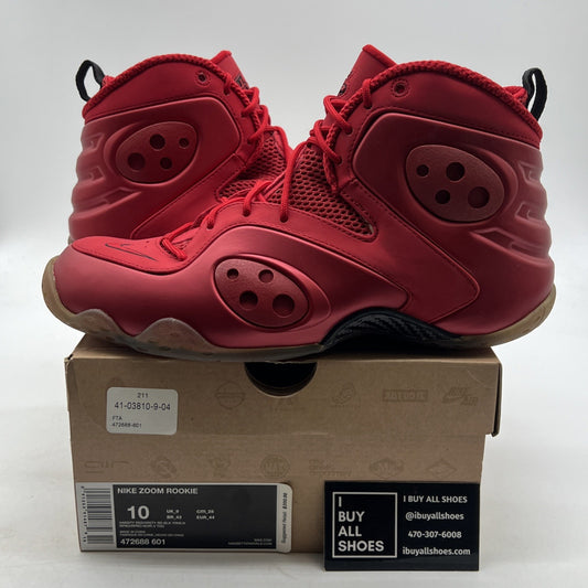 Size 10 - Nike Zoom Rookie Varsity Red (472688-601)
