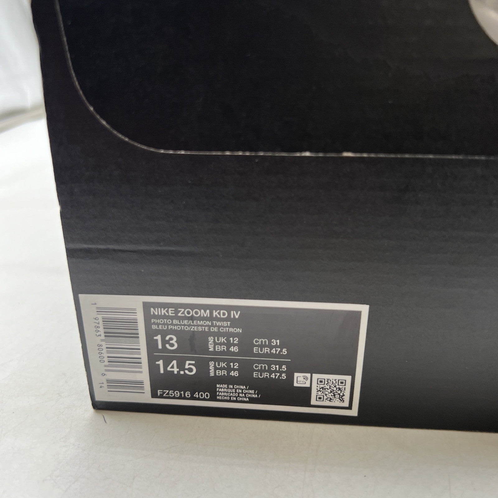 Size 13 - Nike Zoom KD 4 2025 Scoring Title (FZ5916-400)