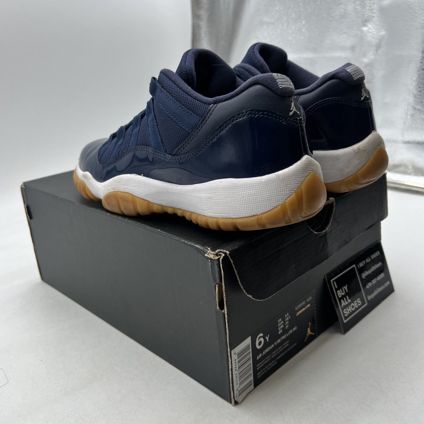 Size 6Y - Air Jordan 11 Retro Mid Navy Gum (528896-405)