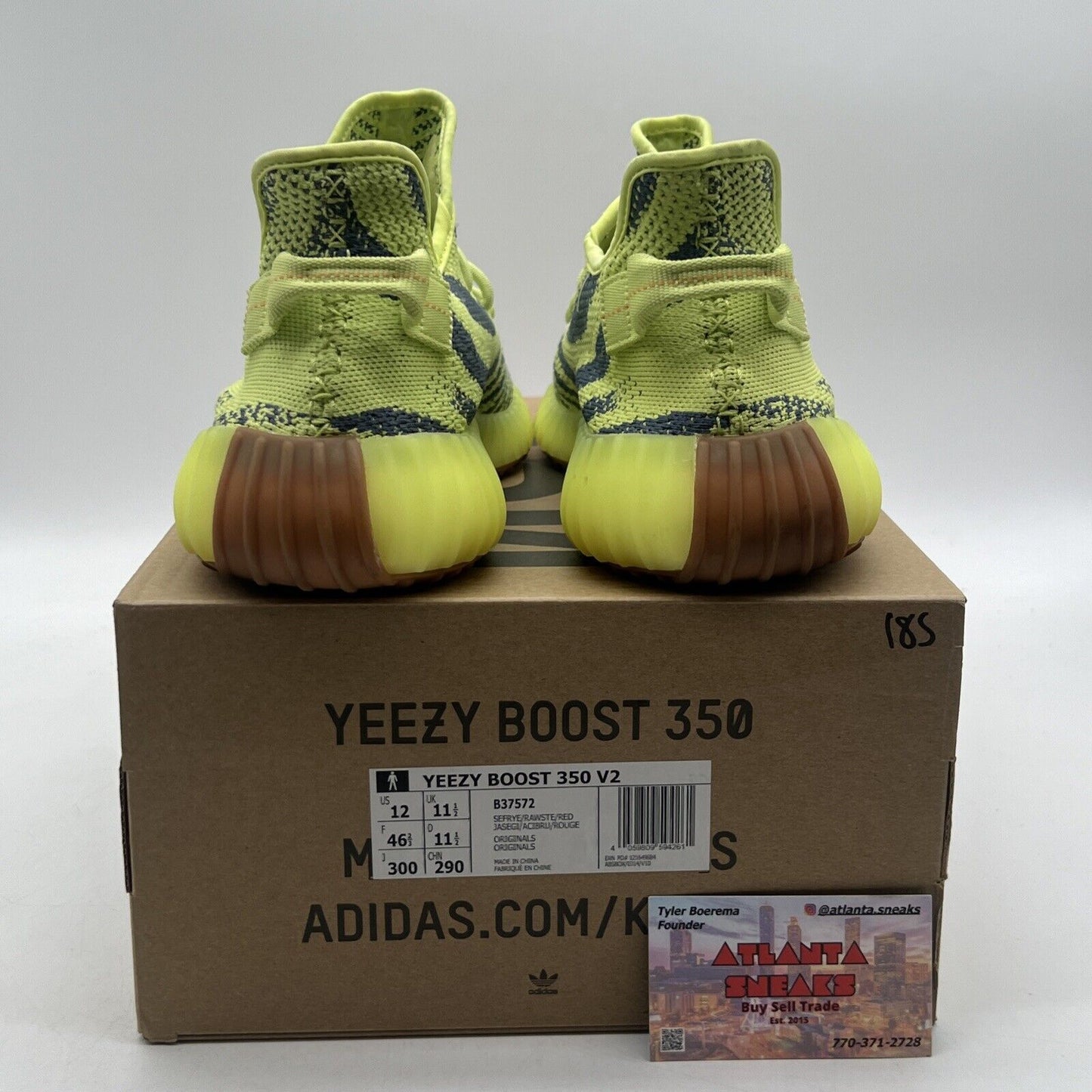 Size 12 - adidas Yeezy Boost 350 V2 Low Semi Frozen Yellow