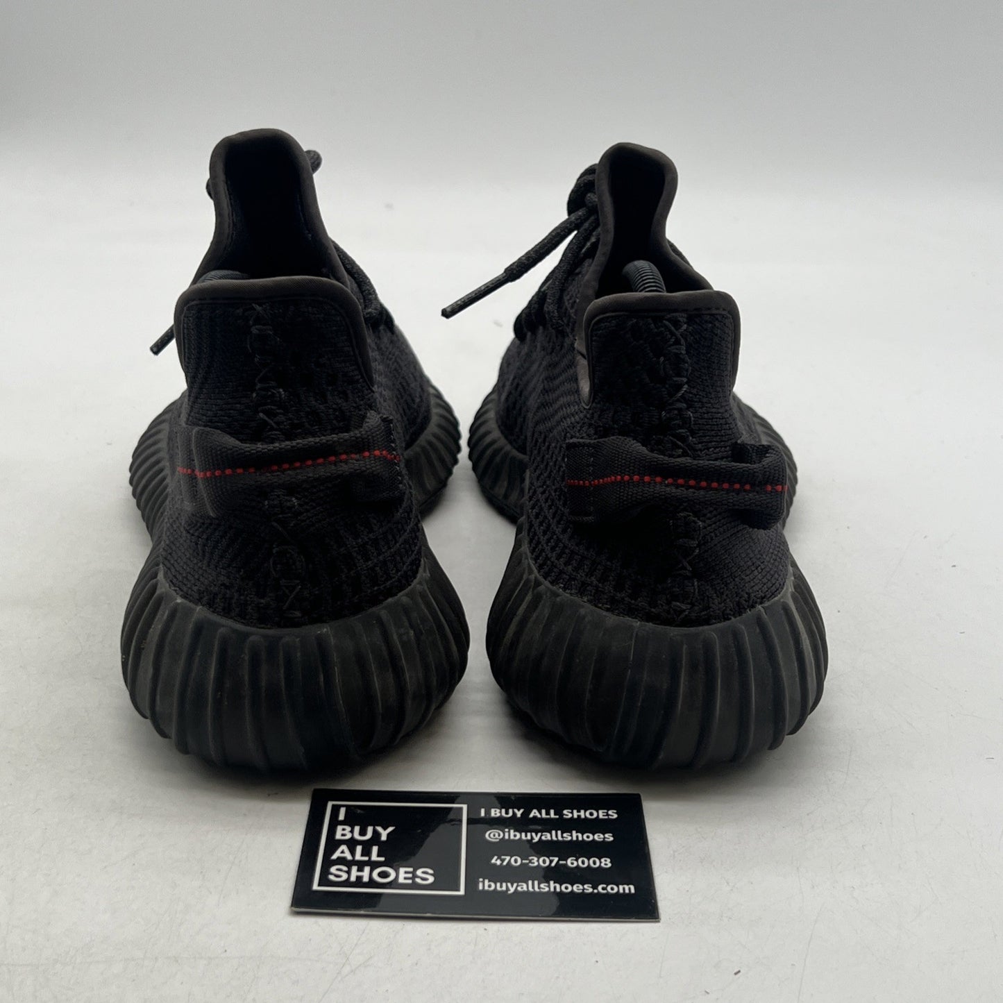 Size 9.5 - adidas Yeezy Boost 350 V2 Low Black Non-Reflective (FU9006)