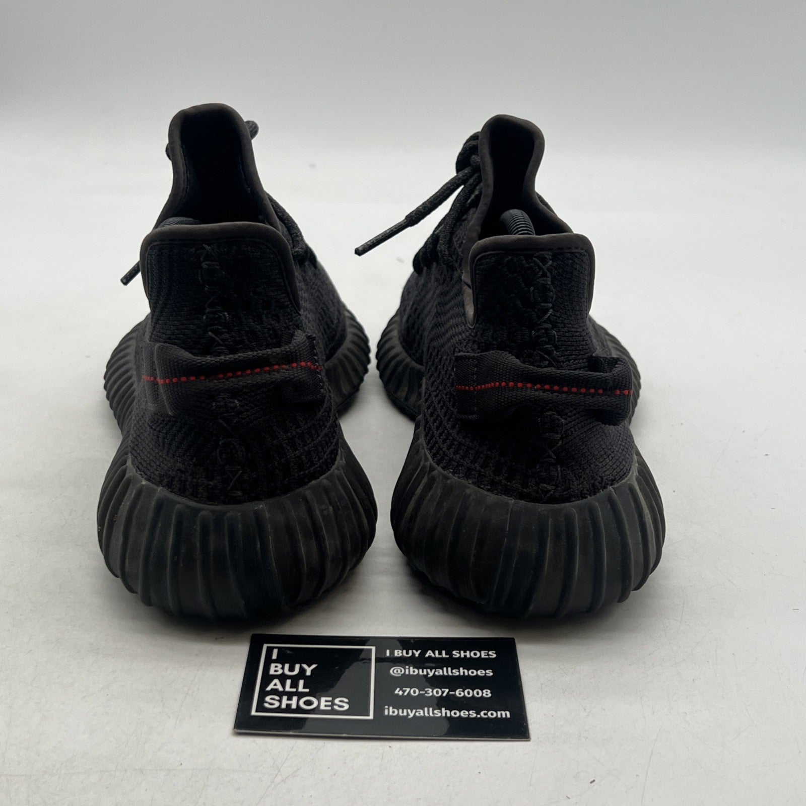 Size 9.5 - adidas Yeezy Boost 350 V2 Low Black Non-Reflective (FU9006)