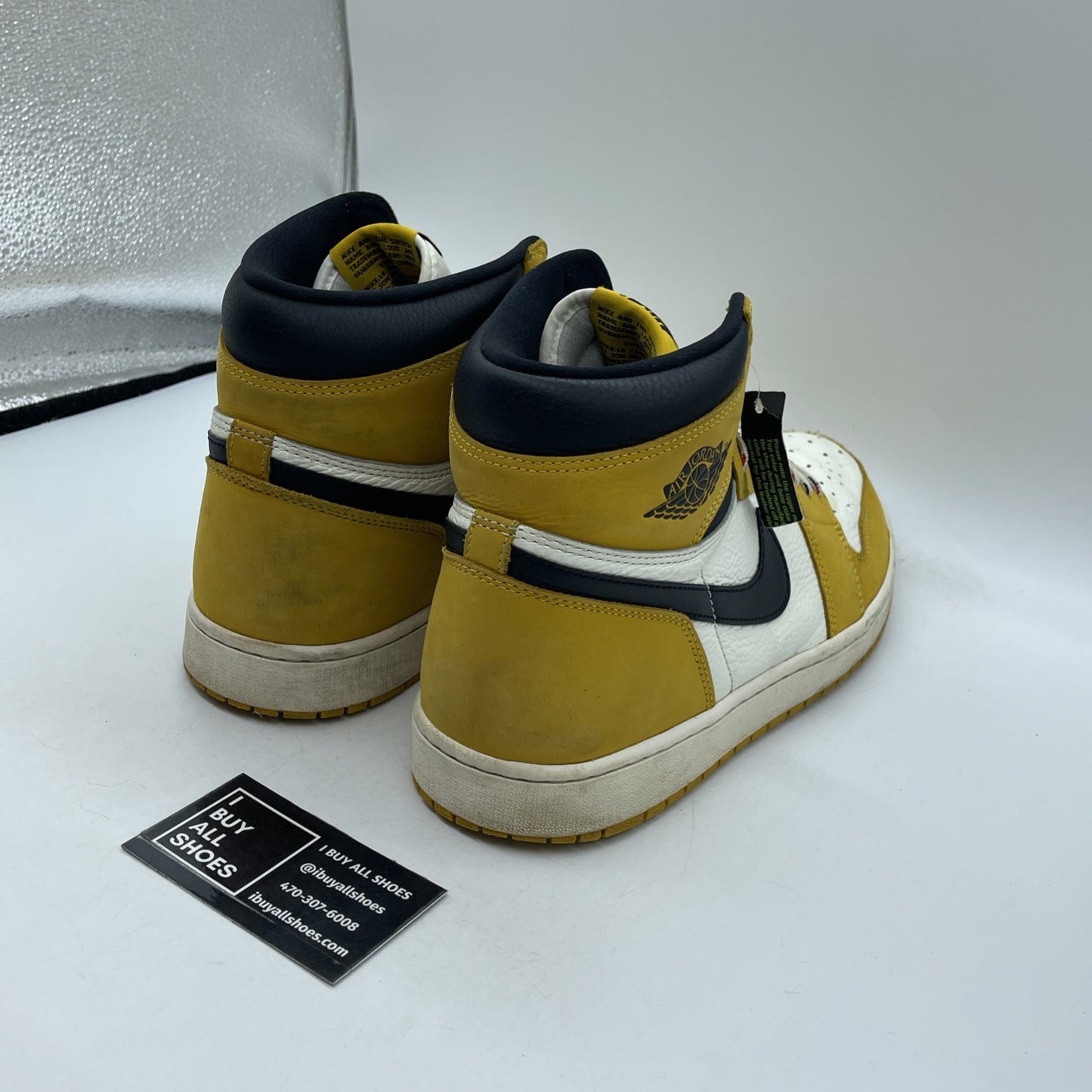 Size 10 - Air Jordan 1 Retro OG High Black Gold (DZ5485-701)