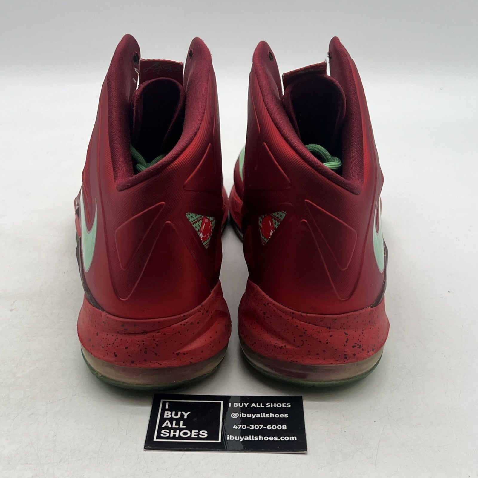 Size 14 - Nike LeBron 10 Christmas (541100-600)