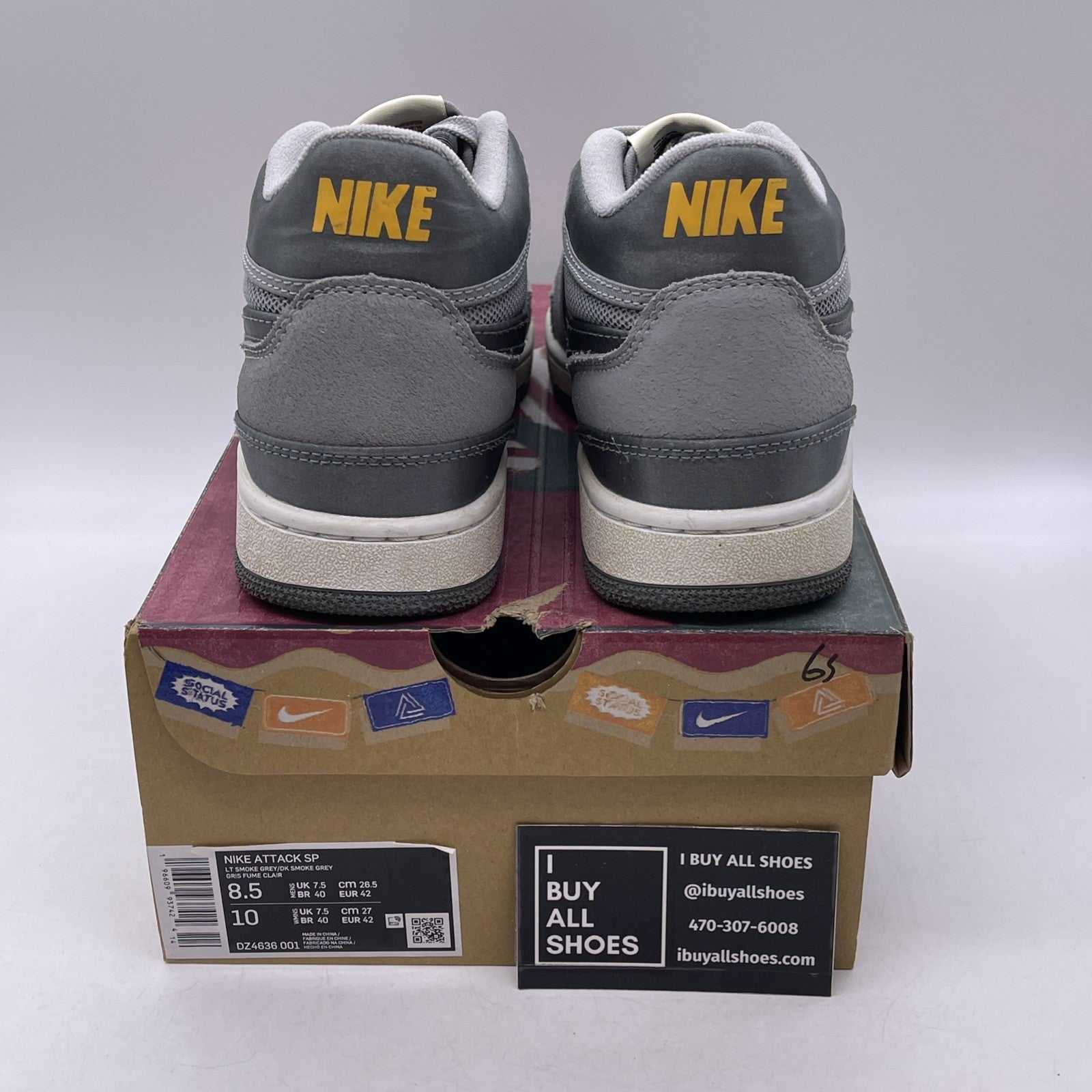 Size 8.5 - Nike Social Status x Mac Attack SP Split Vision (DZ4636-001)