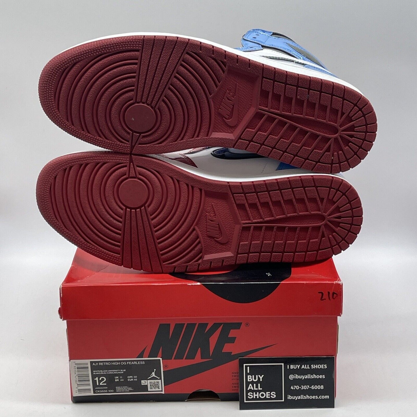 Size 12 - Jordan 1 Retro OG High Fearless