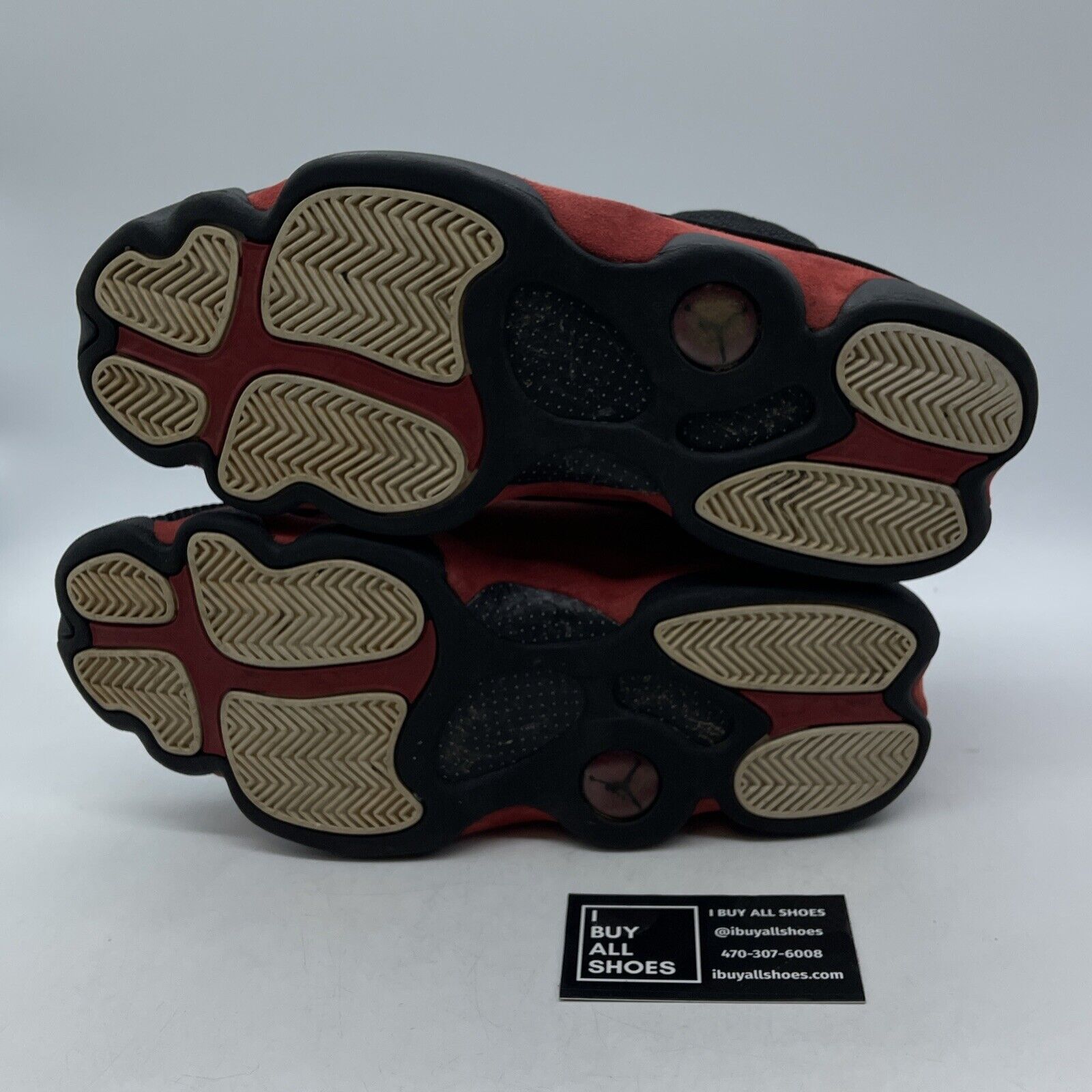 Size 10.5 - Jordan 13 Retro Bred Black Red Suede (414571-004)