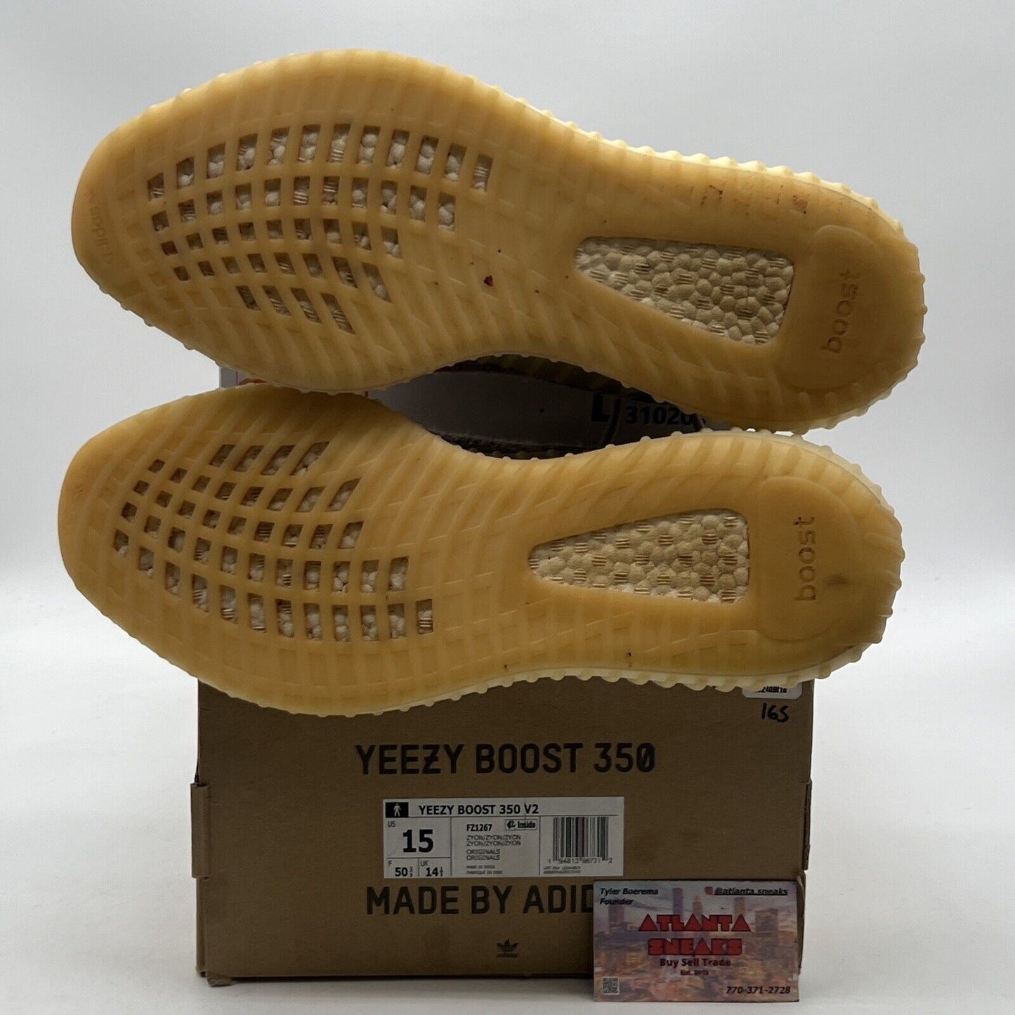 Size 15 - adidas Yeezy Boost 350 V2 Low Zyon Brown (FZ1267)