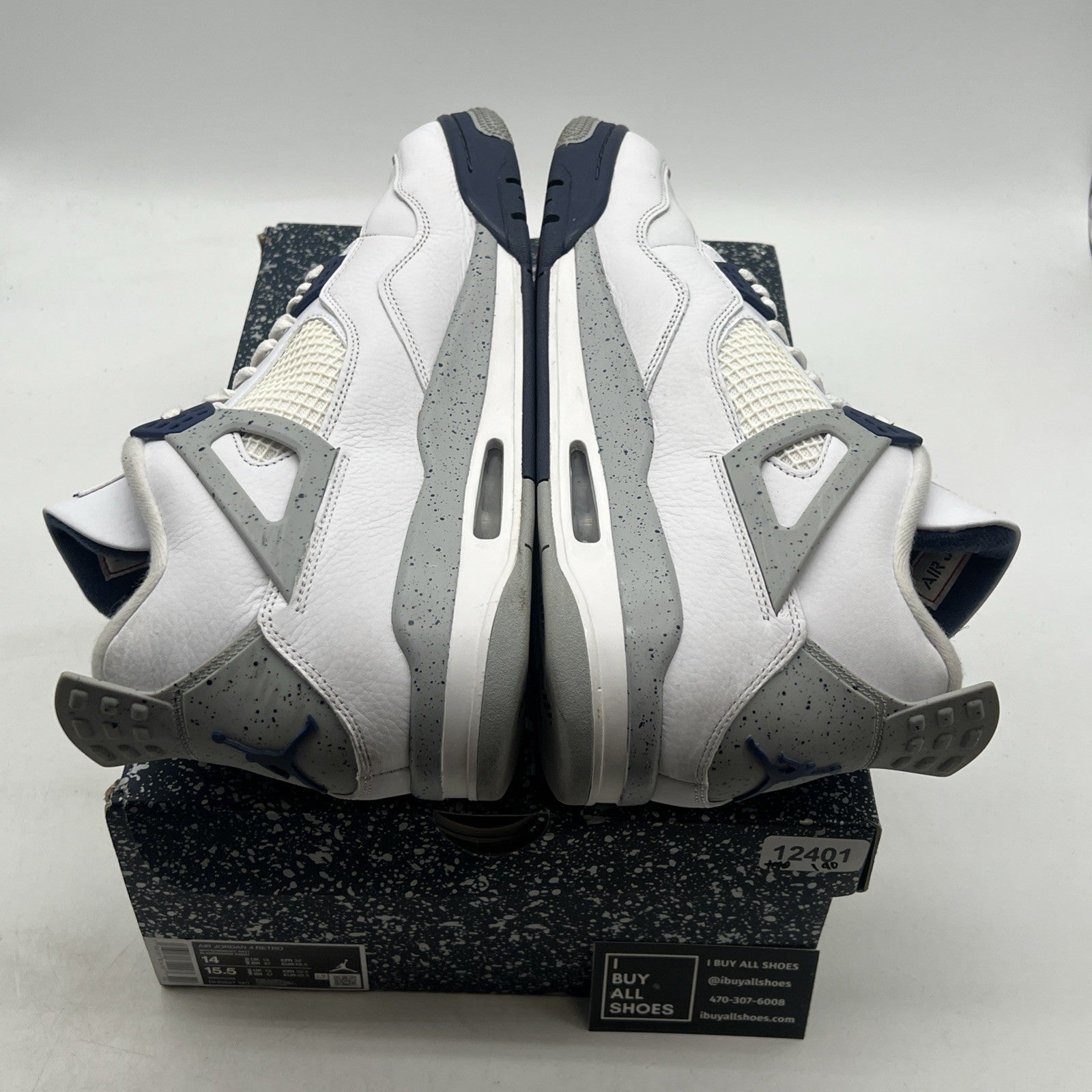 Size 14 - Air Jordan 4 Retro Mid Midnight Navy (DH6927-140)